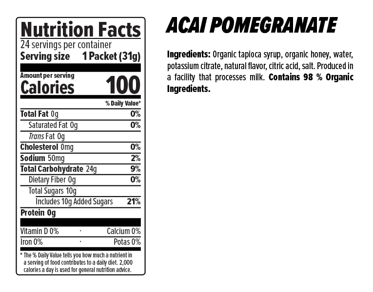 Nutritional information