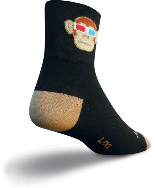 SockGuy Monkey See 3D Socks