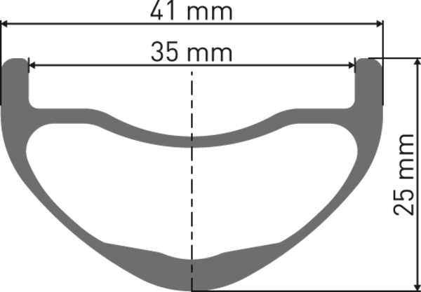 DT Swiss EXC 1200 SPLINE 35 Rear DT Swiss EXC 1200 SPLINE 35 Rear