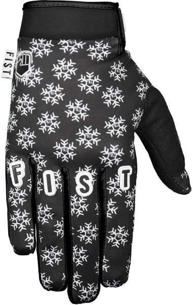 Fist Handwear Frosty Fingers Cold Weather - Black Snowflake Glove