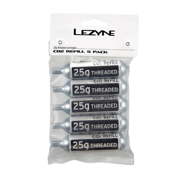 Lezyne 25g CO2 Cartridges (5-pack) 