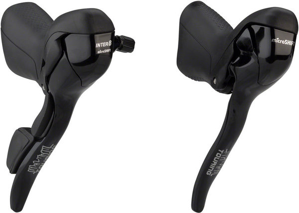 Microshift Internal Gear Drop Bar Shifter Set
