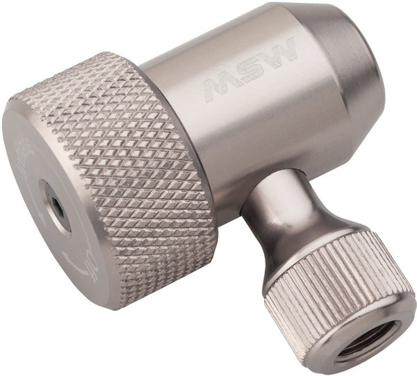 MSW Jetstream Adjustable Inflation Head: Presta and Schraeder