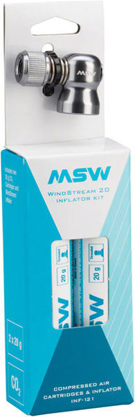 MSW Windstream Kit with two 20g CO2 Cartridges MSW Windstream Kit with two 20g CO2 Cartridges