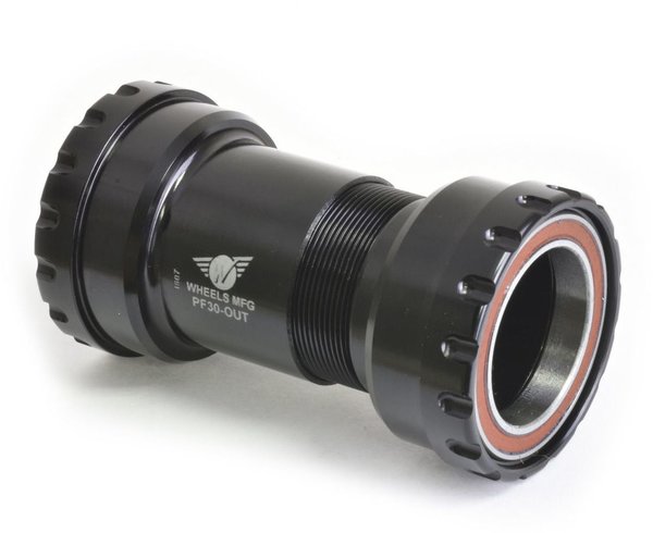 Wheels Manufacturing Inc. PF30 Outboard Angular Contact Bottom Bracket for 30mm Cranks