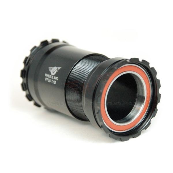 Wheels Manufacturing Inc. PF30 Threaded Angular Contact Bottom Bracket Wheels Manufacturing Inc. PF30 Threaded Angular Contact Bottom Bracket