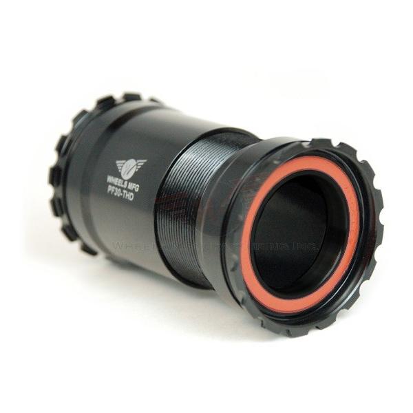 Wheels Manufacturing Inc. PF30 Threaded Zerø Ceramic Bottom Bracket Wheels Manufacturing Inc. PF30 Threaded Zerø Ceramic Bottom Bracket
