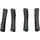 Color | Quantity: Black | Bag of 4