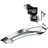 Cable Pull | Chainrings | Clamp Diameter | Color | Speeds: Bottom-Pull | Double | Braze-On | Black/Silver | 7 – 8-speed