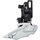 Cable Pull | Chainrings | Clamp Diameter | Color | Speeds: Dual-Pull | Double | Direct Mount | Black/Silver | 10-speed