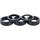 Color | Size: Black | 3mm/5mm/10mm