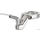 Color | Size: Silver | 1-inch