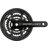 Chainrings | Color | Length: 44/32/22T | Black | 160mm