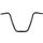 Clamp Diameter | Color | Rise | Width: 25.4mm | Black | 13.5 inches | 33 inches