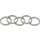 Color | Size: Silver | 5mm