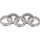 Color | Size: Silver | 10mm