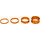Color | Size: Orange | 3mm|5mm|10mm