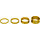 Color | Size: Gold | 3mm|5mm|10mm