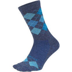 DeFeet Wooleator Wool Blend 6-Inch Argyle