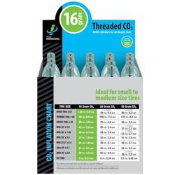 Genuine Innovations 16 Gram Threaded CO2 Cartridges (20-pack)