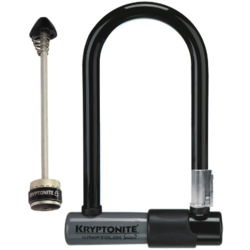 Kryptonite KryptoLok Mini-7 with Front WheelBoltz
