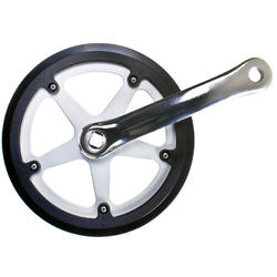 Sunlite Alloy Singlespeed Double Guard Crankset