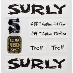 Surly Troll Decal Set